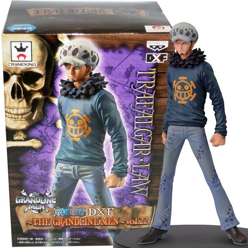 Banpresto One Piece DXF The Grandline Men Vol.22 Trafalgar Law(Scatola Aperta)