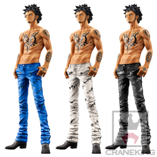 Banpresto One Piece King Of The Artist Trafalgar Law Jeans Freak Light Blue Ver.(Scatola Aperta)