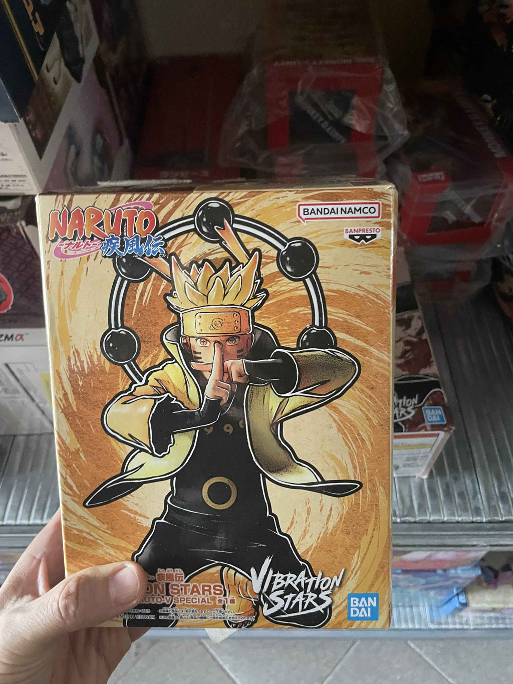 BANPRESTO VIBRATION STARS NARUTO SHIPPUDEN SIX PATH(Scatola Danneggiata)