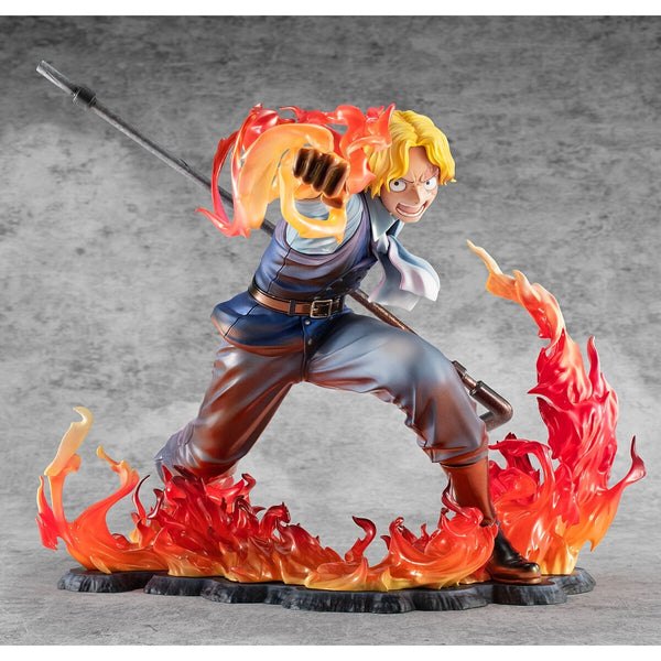 Megahouse ONE PIECE POP SABO FIRE FIST LTD ED STATUE
