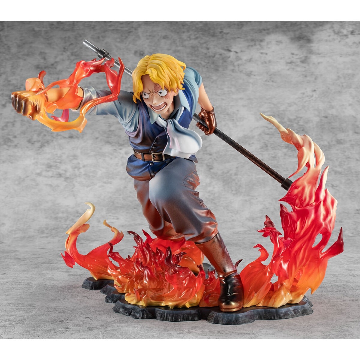 Megahouse ONE PIECE POP SABO FIRE FIST LTD ED STATUE