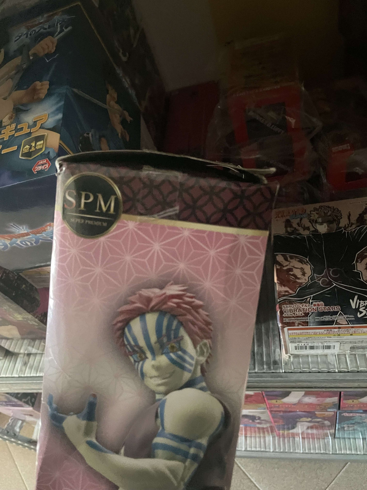 SEGA Kimetsu no Yaiba Demon Slayer Akaza SP(Scatola Danneggiata)