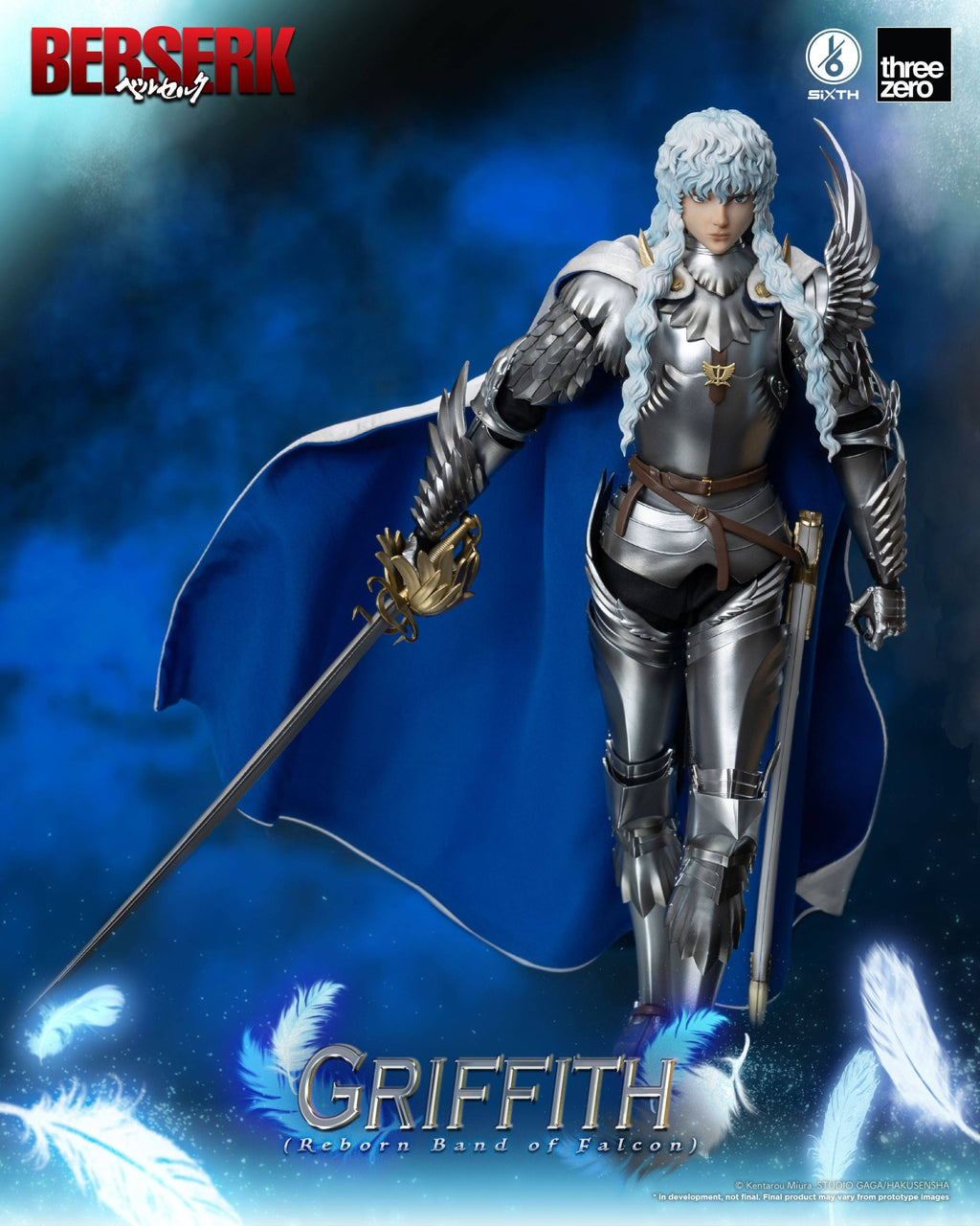 Threezero BERSERK - 1/6 Griffith (Reborn Band of Falcon)