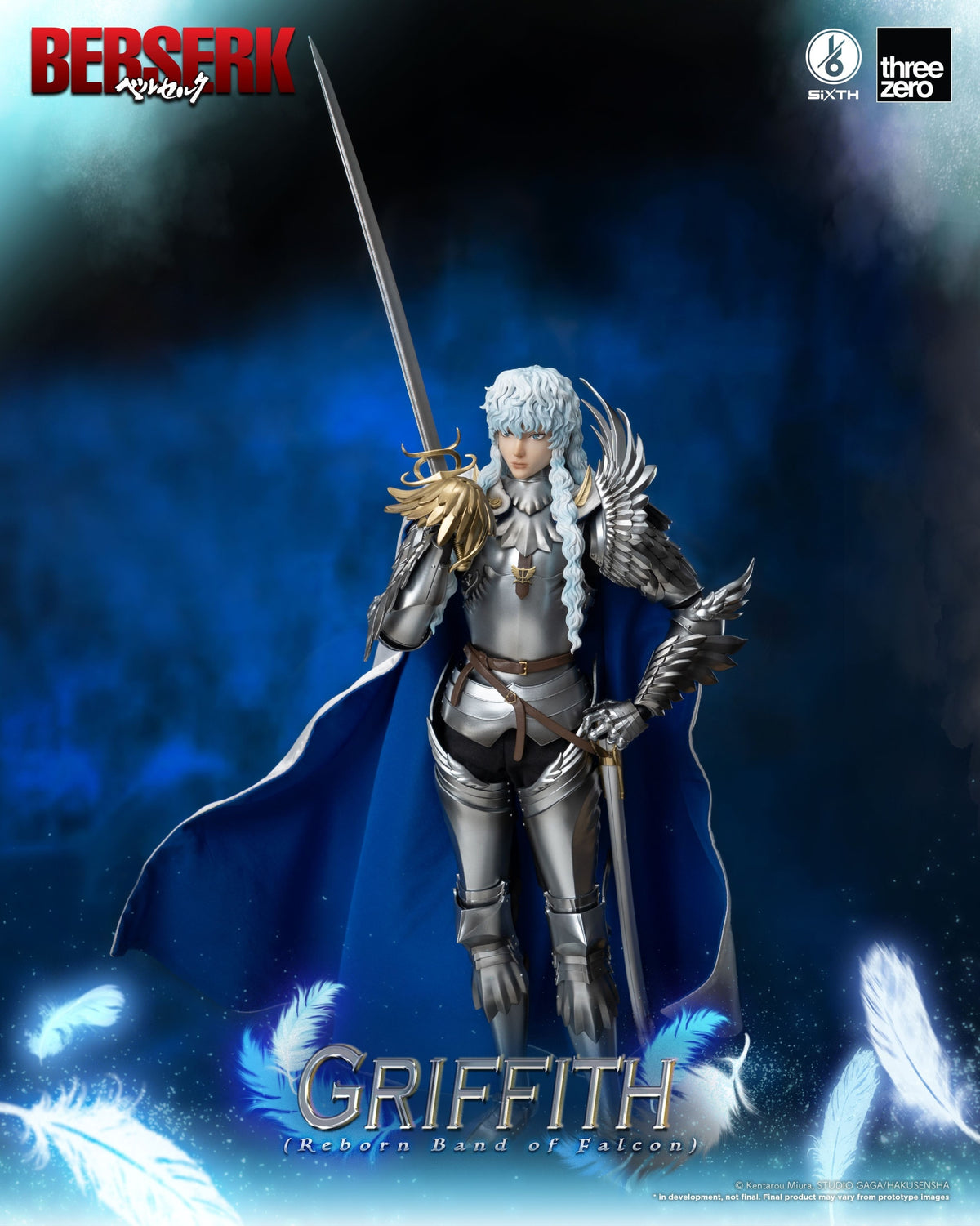 Threezero BERSERK - 1/6 Griffith (Reborn Band of Falcon)