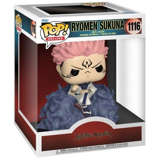 Funko POP Deluxe Animation Jujutsu Kaisen 1116 Ryomen Sukuna on Throne