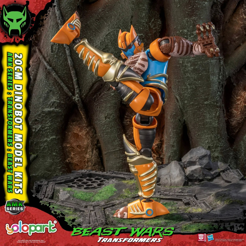 Yolopark Transformers Beast Wars Amk Dinobot Model Kit