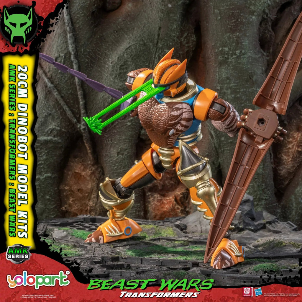Yolopark Transformers Beast Wars Amk Dinobot Model Kit