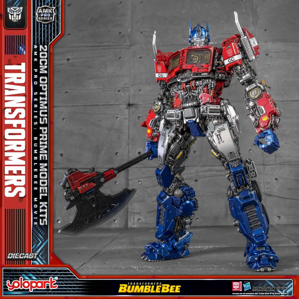 Yolopark Transformers Bumblebee Movie Optimus Prime Earth Mode Amk Pro Model Kit