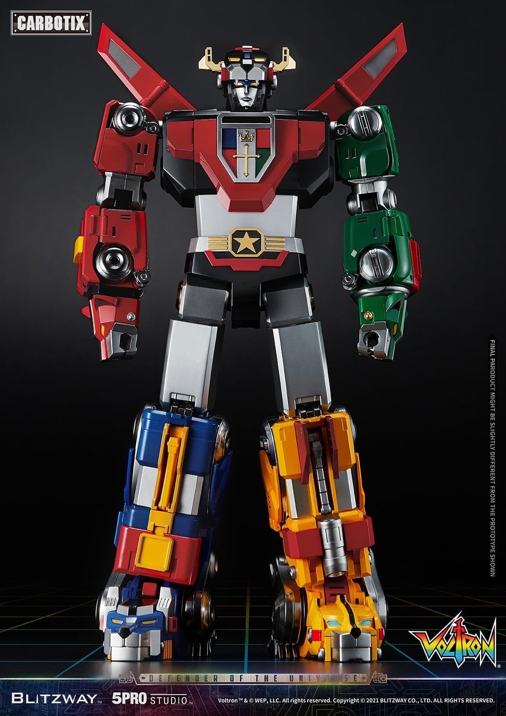 5Pro Studio x Blitzway Carbotix Golion/Voltron
