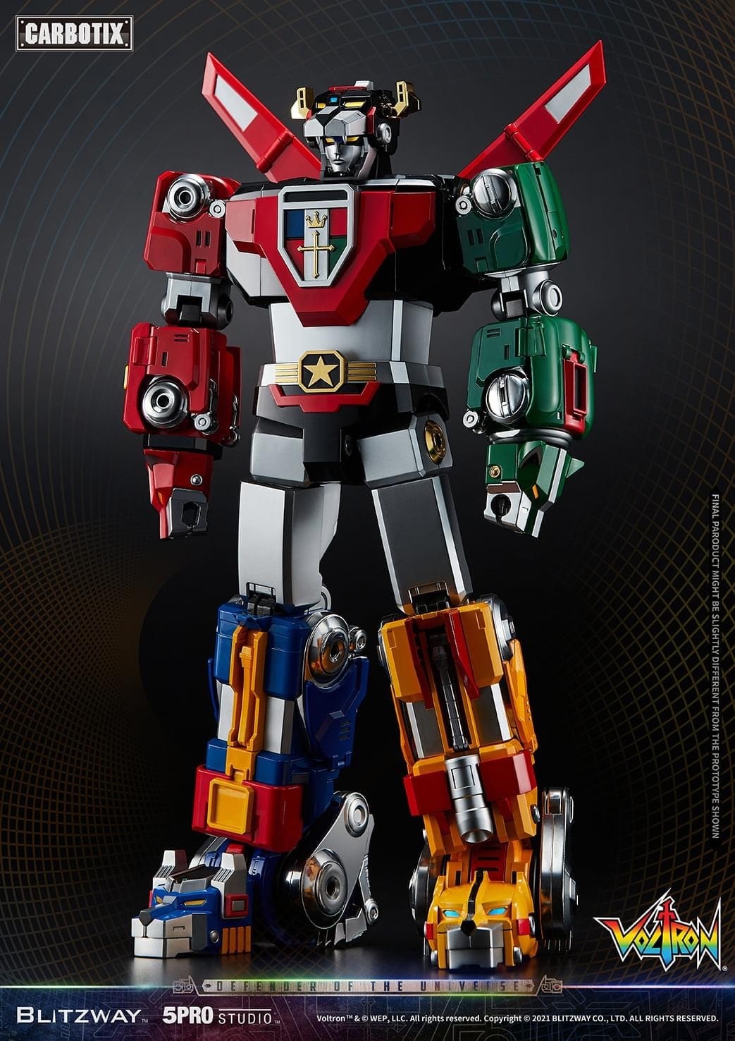 5Pro Studio x Blitzway Carbotix Golion/Voltron