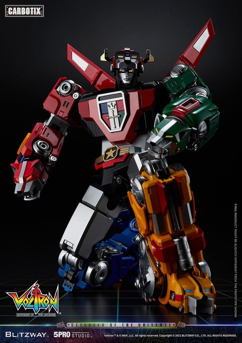 5Pro Studio x Blitzway Carbotix Golion/Voltron