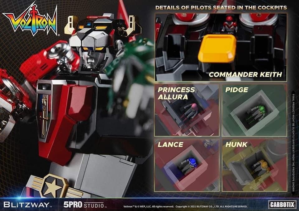 5Pro Studio x Blitzway Carbotix Golion/Voltron