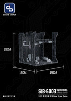 Fresh Retro Diorama Base SIB-6003 Command Center + SIB-L01 Lighting System