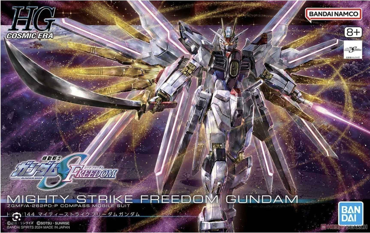 Bandai Gunpla High Grade HGCE 1/144 Gundam Mighty Strike Freedom