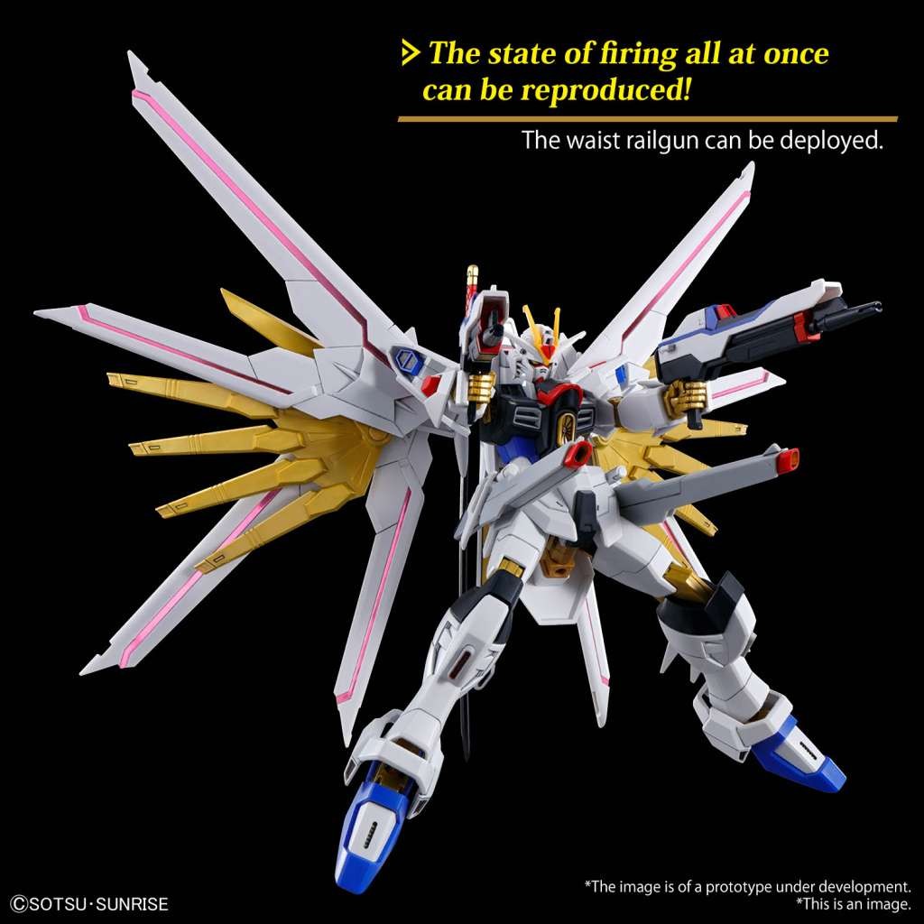 Bandai Gunpla High Grade HGCE 1/144 Gundam Mighty Strike Freedom