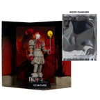 Mcfarlane Toys Movie Maniacs 6inch Posed Welcome To Derry Pennywise Bloody