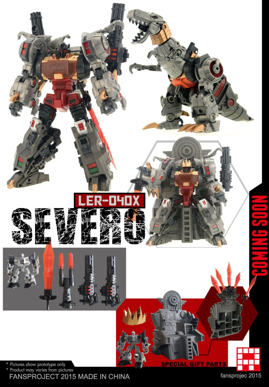 Transformers 3D Party Fansproject Lost Exo Realm LER-01/02/03/04/05/06/07 Complete Set
