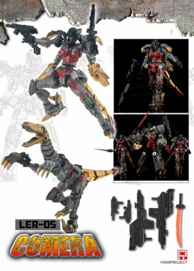 Transformers 3D Party Fansproject Lost Exo Realm LER-01/02/03/04/05/06/07 Complete Set