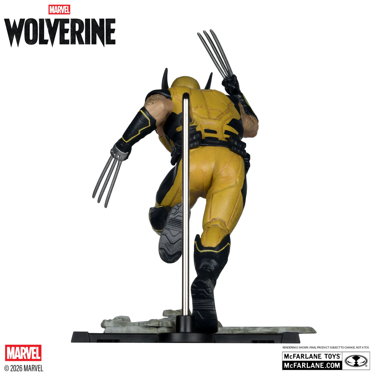 McFarlane Toys Marvel Games Collection 1:10 Wolverine
