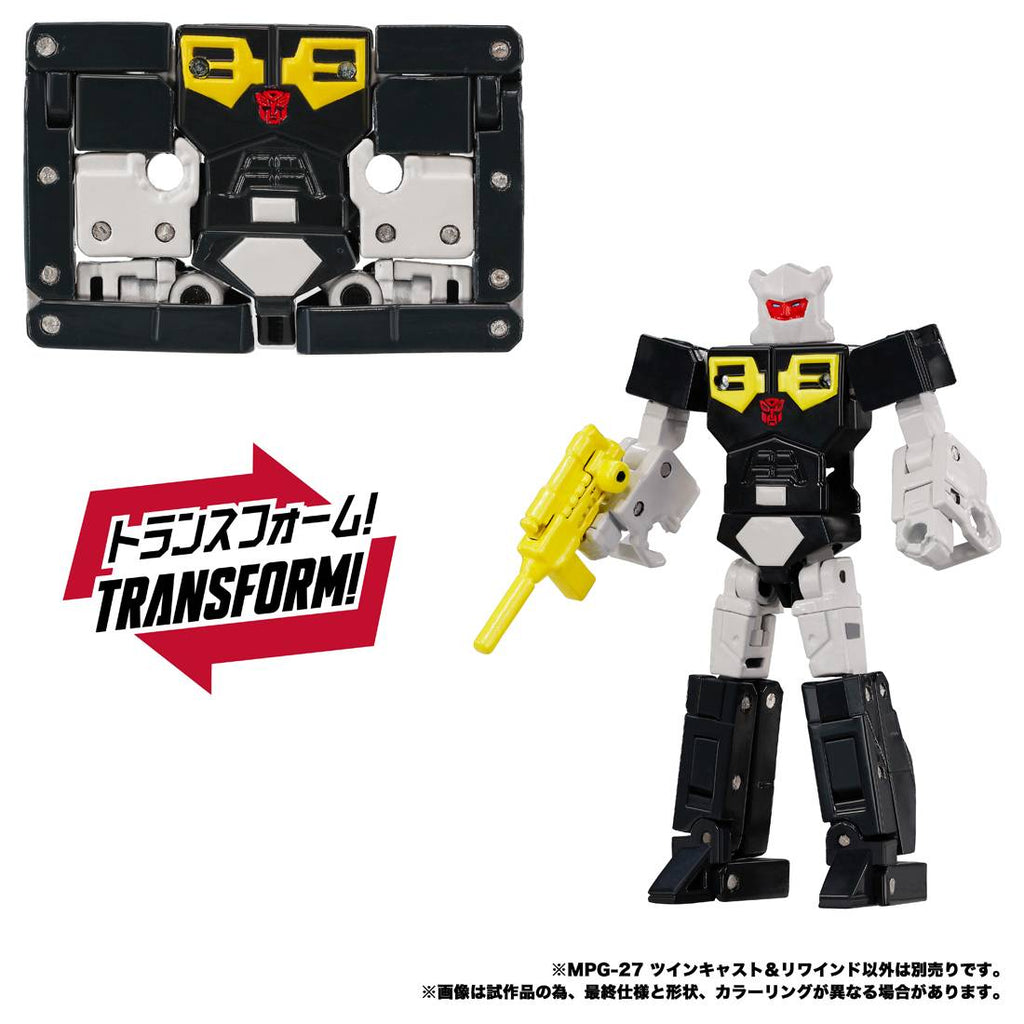 Takaratomy Transformers Masterpiece MPG-27 - Twincast & Rewind