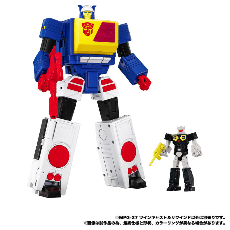 Takaratomy Transformers Masterpiece MPG-27 - Twincast & Rewind