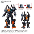 Takaratomy Diaclone Reboot DA-128 Tridigger Armored Ground Unit Ver.
