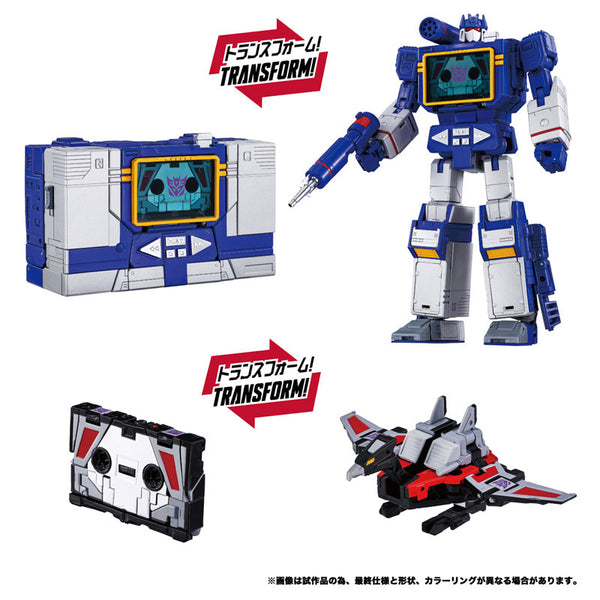 Takaratomy Transformers Masterpiece Gattai MPG-19 Soundwave and Condor