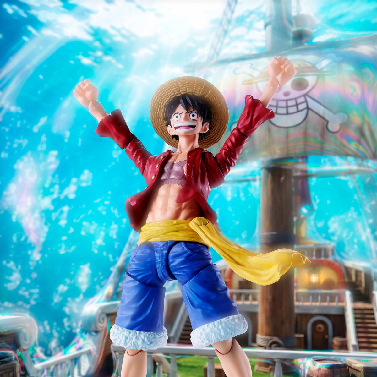 Bandai S.H.Figuarts One Piece Monkey D. Luffy Two Years Later