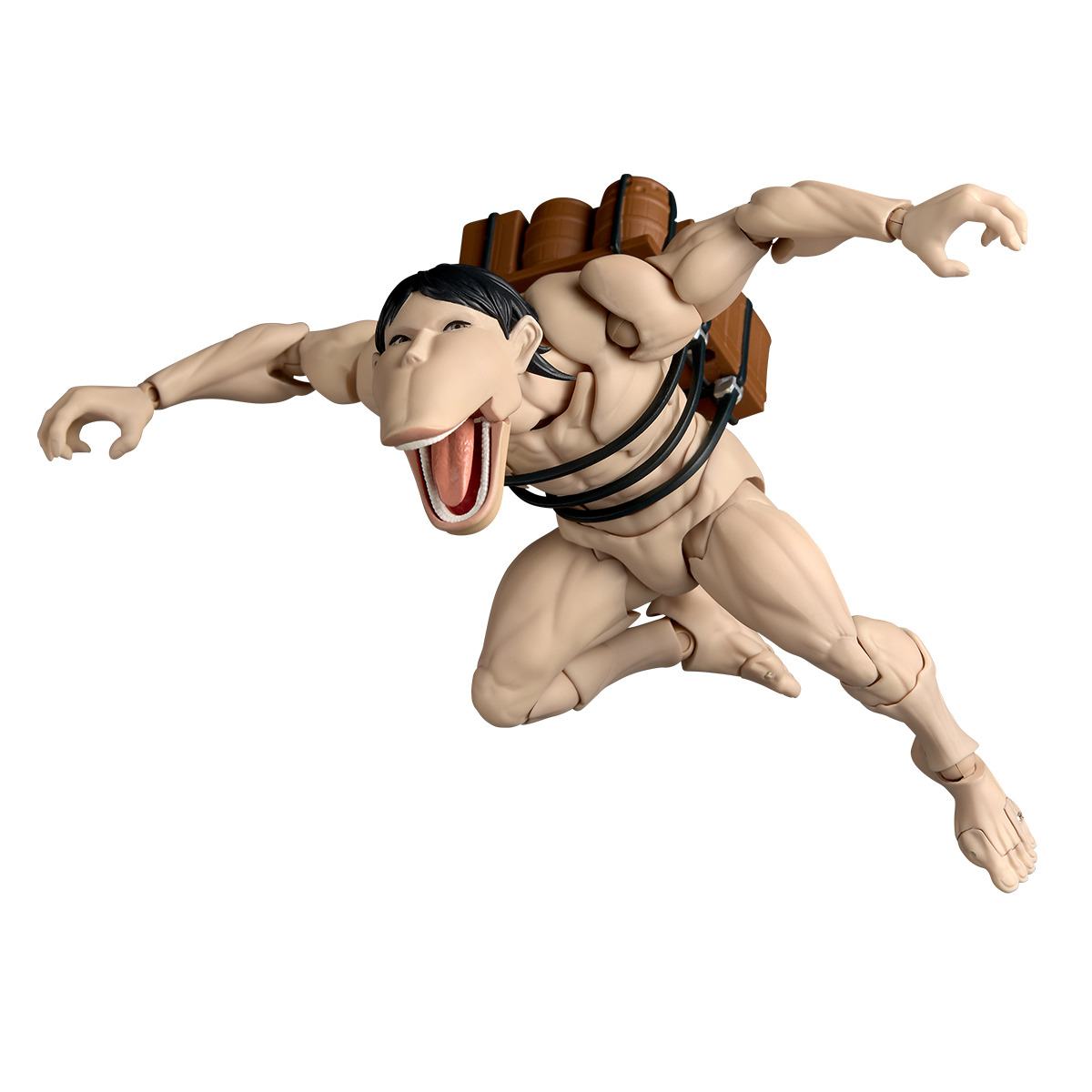 Kaiyodo Revoltech Amazing Yamaguchi Attack On Titan Cart Titan