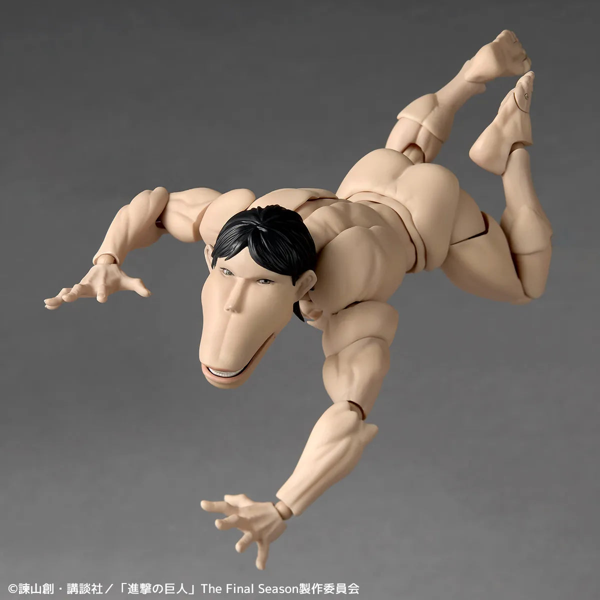 Kaiyodo Revoltech Amazing Yamaguchi Attack On Titan Cart Titan