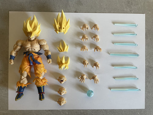 Bandai S.H.figuarts Dragon Ball Z Son Goku Legendary Super Saiyan(Loose Senza Scatola)