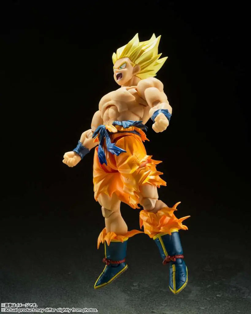 Bandai S.H.figuarts Dragon Ball Z Son Goku Legendary Super Saiyan(Loose Senza Scatola)