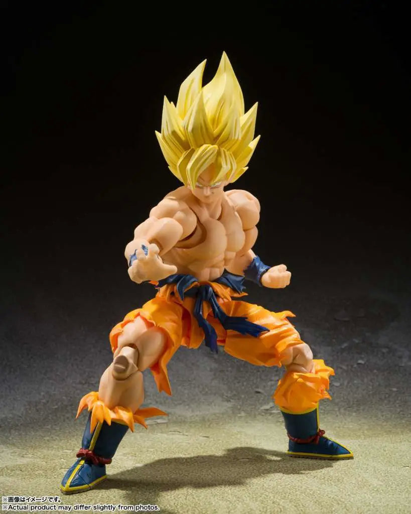 Bandai S.H.figuarts Dragon Ball Z Son Goku Legendary Super Saiyan(Loose Senza Scatola)