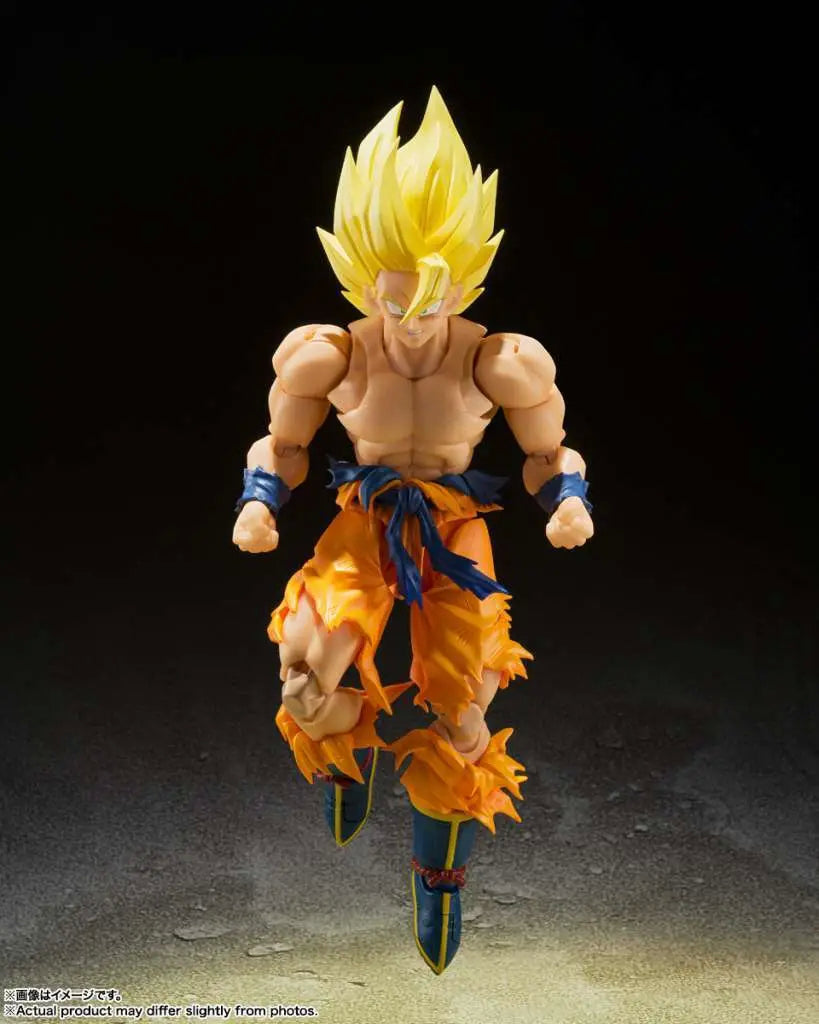 Bandai S.H.figuarts Dragon Ball Z Son Goku Legendary Super Saiyan(Loose Senza Scatola)