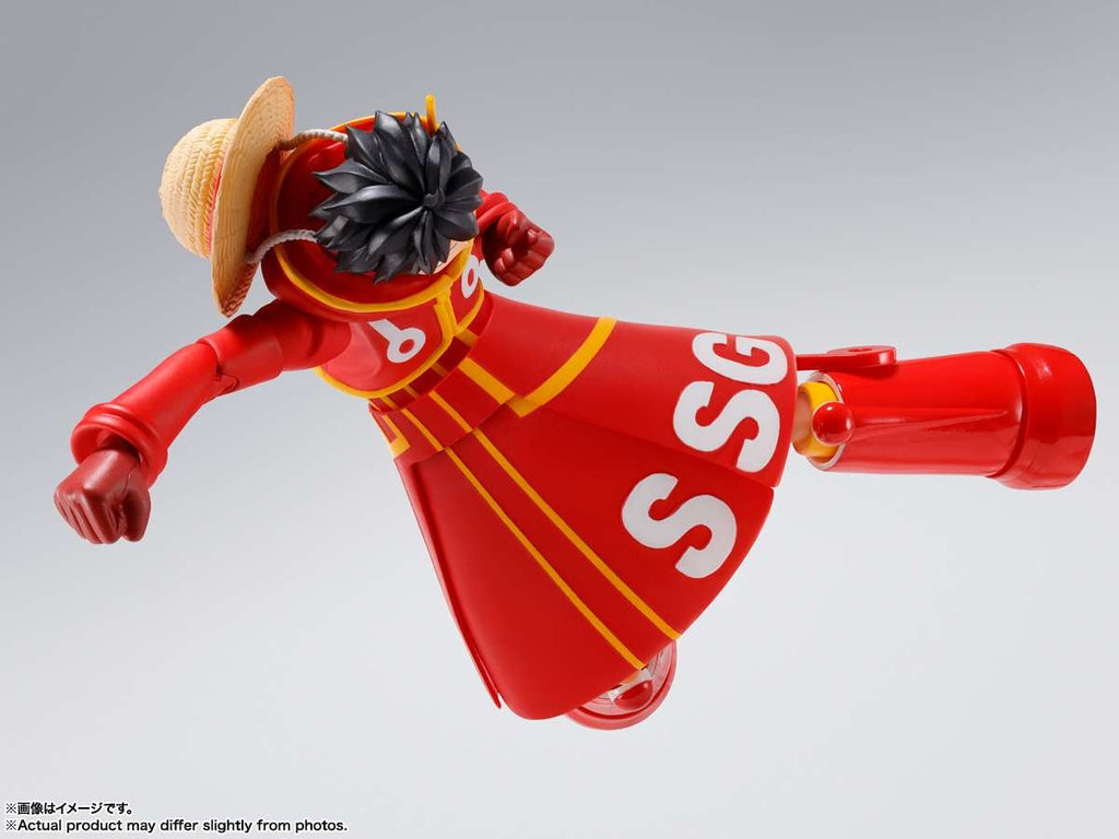 Bandai S.H.Figuarts One Piece Monkey D. Luffy Future Island Egghead(Con Difetto)