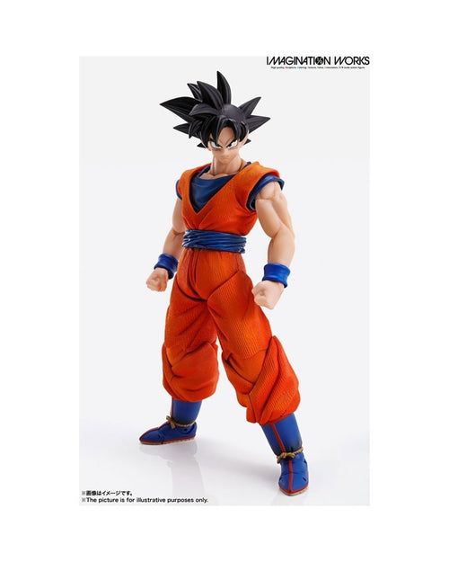 Bandai Imagination Works Dragon ball Z DBZ Goku Action Figure(Aperto x Controllo)