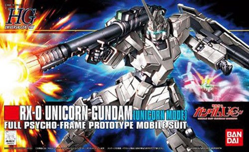 Bandai Gunpla High Grade HGUC 1/144 Gundam Unicorn(Unicorn Mode)
