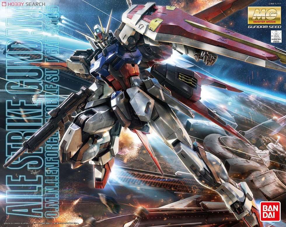 Bandai Gunpla Master Grade MG 1/100 Gundam Aile Strike Ver. RM